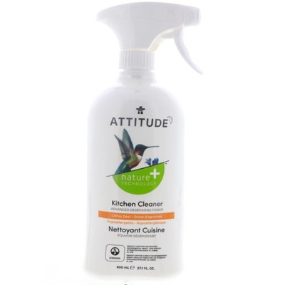 Attitude Kitchen Cleaner, Citrus Zest, 27.1 oz