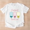 Simply Sage Market Pickleball Checkered Paddles Garment Dyed Tee - 3 of 4