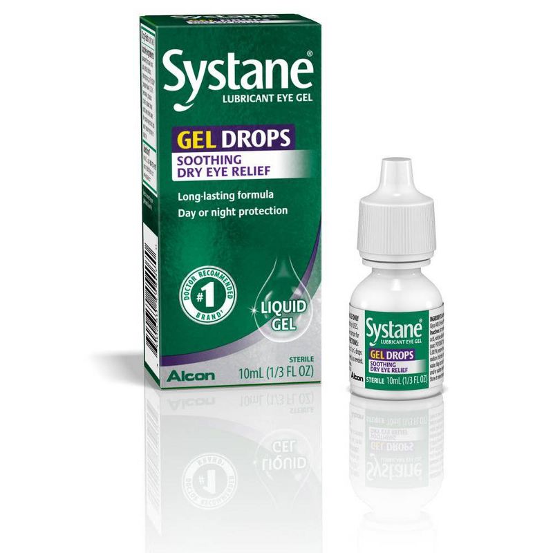 Systane Gel Drops Lubricant Eye Gel - 0.33 fl oz, 1 of 7