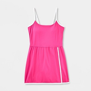Women's Everyday Soft Wrap Active Dress - All In Motion™ - 1 of 1