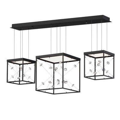 ET2 Lighting Entanglement 1 - Light Island Pendant Light in  Black