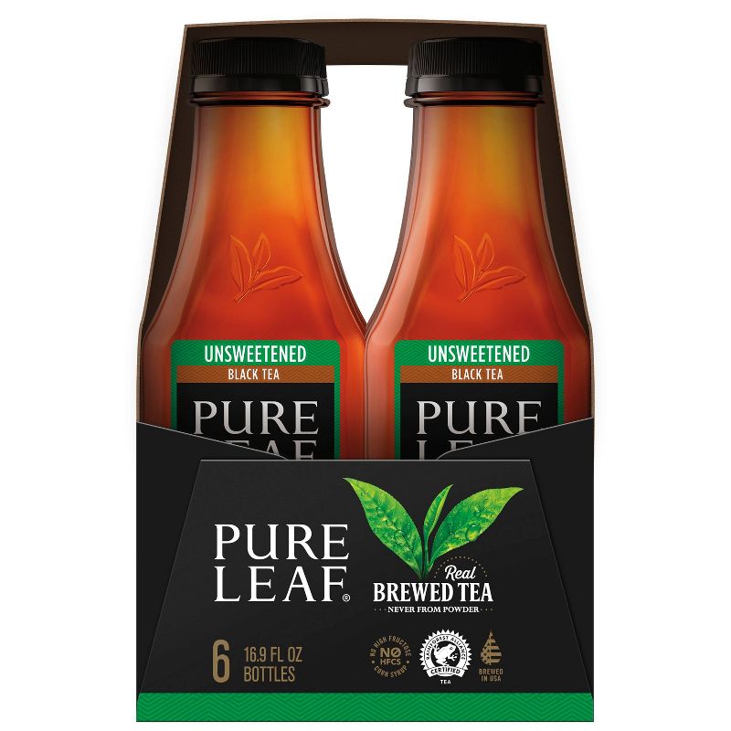 Pure Leaf Unsweetened Iced Tea - 6pk/16.9oz Bottles, 3 of 7