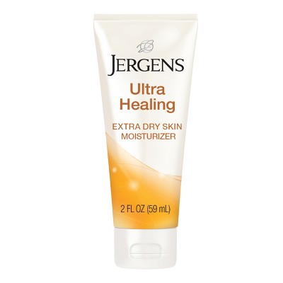 Jergens Ultra Healing Hand and Body Lotion, Dry Skin Moisturizer with Vitamins C, E, and B5 Fresh - 2 fl oz