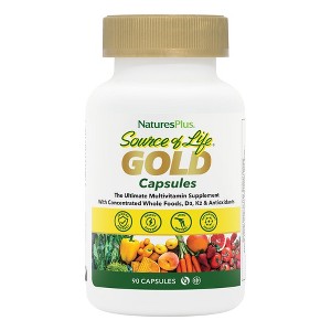 Source of Life GOLD by Nature's Plus  -  90 VegCap - 1 of 3