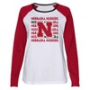 NCAA Nebraska Cornhuskers Girls' Long Sleeve T-Shirt - 2 of 3