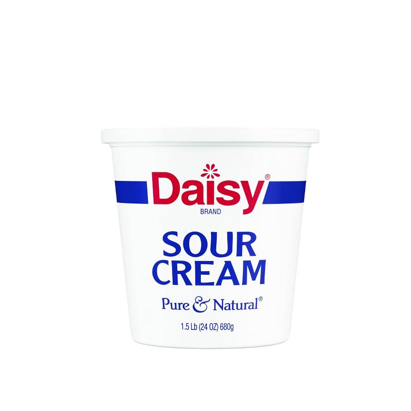 Daisy Pure &#38; Natural Sour Cream - 24oz, 1 of 6