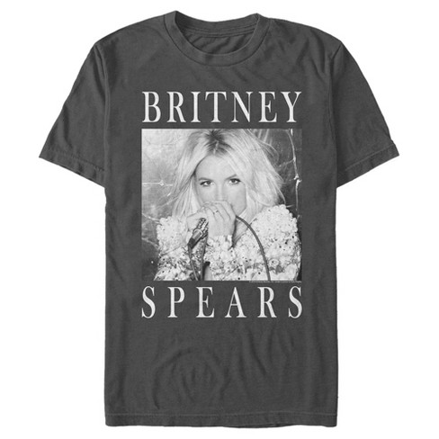 Men's Britney Spears Classic Star Frame T-shirt - Charcoal - 2x Large ...