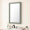James Martin Signature Vanities Glenbrooke 26" Mirror, Smokey Celadon - 3 of 4