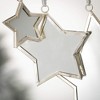 2"H  3"H and 4.75"H Sullivans Mirrored Star Ornament - Set of 3  Clear Christmas Ornaments - 2 of 2