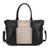 MKF Collection Raven Faux Crocodile-Embossed Women’s Duffle Bag by Mia K - 2 of 4