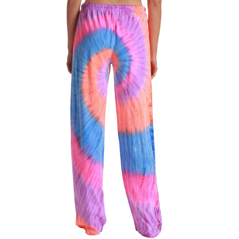 Just Love 100% Cotton Jersey Women Pajama Pants Sleepwear |Tie Dye Womens PJs, 3 of 4