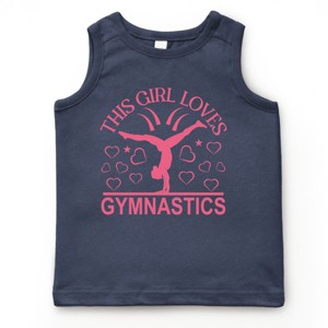 The Juniper Shop This Girl Loves Gymnastics Youth Tank Top - 1 of 4