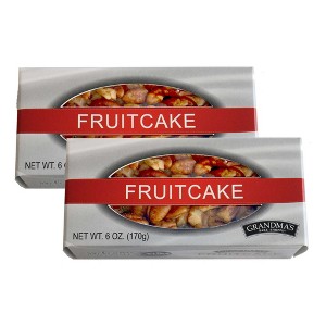 Beatrice Bakery 6 oz Grandma's Original Fruitcake - Pack of 2 - 1 of 4