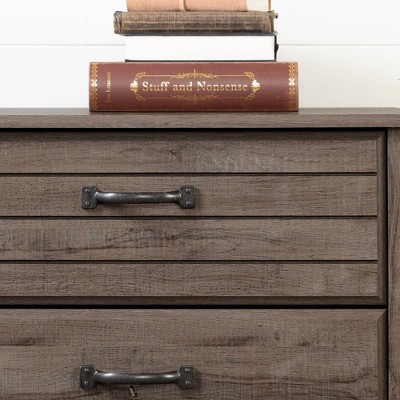 Ulysses Fall Oak 4-Drawer Chest with Deep Storage