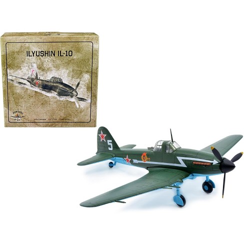 Ilyushin Il 10 Ground Attack Aircraft ussr 1944 1 72 Diecast Model By Warbirds Of Wwii Target