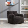 NicBex Bean Bag Chair,Beanbag Chair with Memory Foam,Adult Lounge Sofa with Armrests,Comfy Chair for Living Room Bedroom or Gaming Venue - 2 of 4
