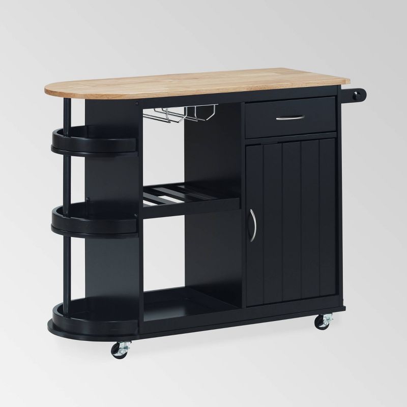 Corby Kitchen Cart - Christopher Knight Home, 1 of 8