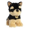 Aurora Small Yorkie Pup Miyoni Tots Adorable Stuffed Animal Brown 9" - 2 of 4