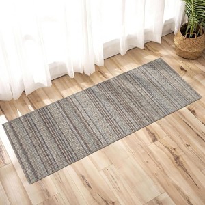 Washable Area Rugs for Living Room Low Pile Printed Braid Rug for Bedroom Modern Aesthetic Non Slip Large Floor Carpet for Living Room Bedroom - 1 of 4