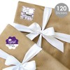 Big Dot of Happiness Purple Grad Best is Yet to Come Assorted Purple Graduation Party Gift Tag Labels To and From Stickers 12 Sheets 120 Stickers - 2 of 4