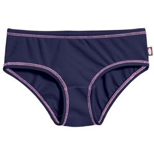 City Threads Girls UPF 50+ Quick-Dry Swim Briefs - USA-Made - 1 of 4