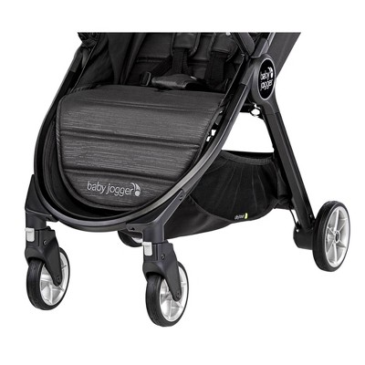 Ultra-Compact Black Lightweight Travel Bassinet Stroller