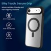 Entronix [Magnetic] Case Compatible with iPhone 17 Air - Translucent Matte Back w/ Rugged Edges - 4 of 4