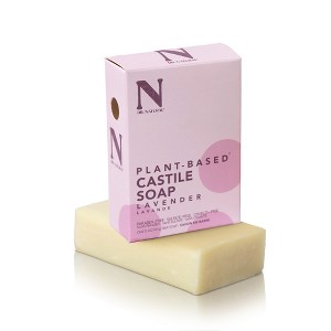 Dr. Natural Castile Bar Soap - Multipurpose Soap Bar with Anti-Acne Properties - For Face, Body and Hair - Sensitive Skin Body Wash - Lavender - 5 oz - 1 of 4