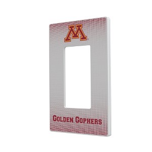 NCAA Big Ten Universities Linen Hidden-Screw Light Switch Plate for Single Rocker - 1 of 4