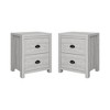 Galano Cinzia 2-Drawer Nightstand Effortless Assembly (Set of 2) - 18.1''W x 15.1''D x 22.3''H - 2 of 4