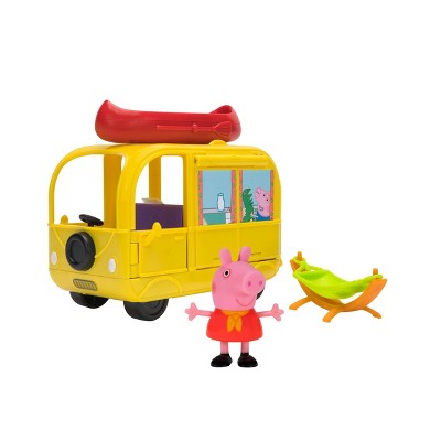 peppa pig school and bus playset