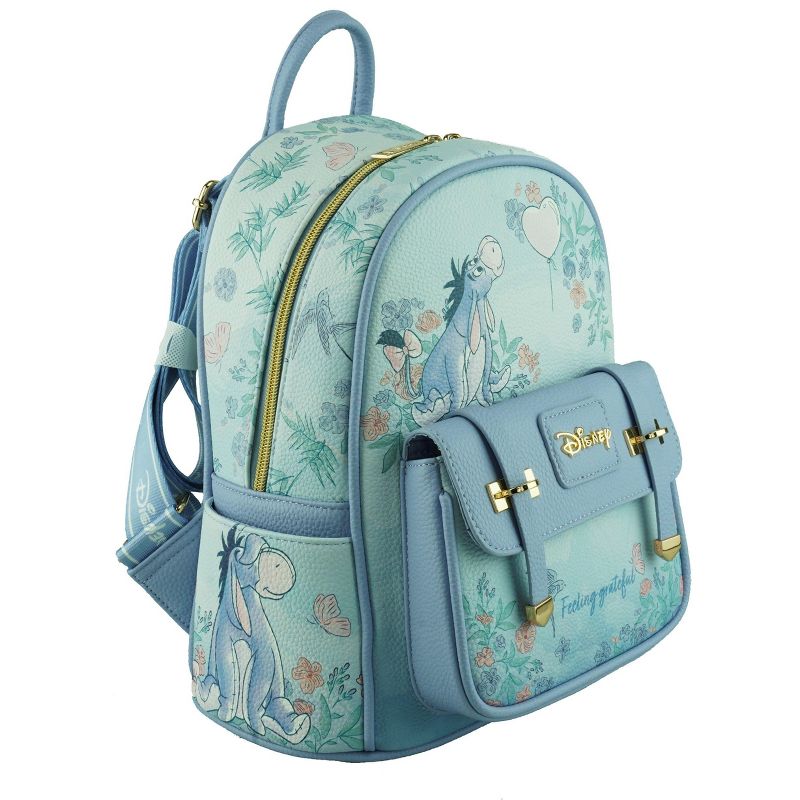 Winnie the Pooh - Eeyore WondaPop 11" Vegan Leather Fashion Mini Backpack, 3 of 8