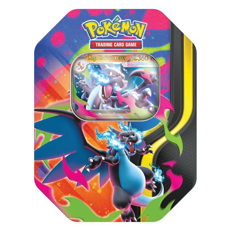 Pokémon Trading Card Game: Mega Charizard X Tin
