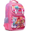 Paw Patrol Girl Pup Power 15.5" Polyester Pink Large Backpack, 2 Front Pockets - 2 of 4