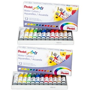 Pentel Water Colors, 12 Per Set, 2 Sets - 1 of 1