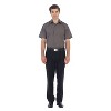 Gioberti Men's Short Sleeve Solid Dress Shirt - 4 of 4