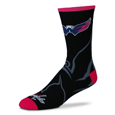  NHL Washington Capitals Tone Black Socks - L 