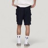 Anna-Kaci Active Men's Drawstring Waist Relaxed Fit Everyday Casual Shorts with Side Pockets - 4 of 4