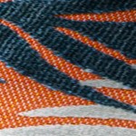 orange/navy/ivory