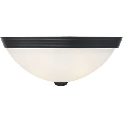 Savoy House NULL 2 - Light Flush Mount in  Black