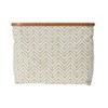 Household Essentials Set of 2 Bamboo Rimmed Krush Baskets - 4 of 4
