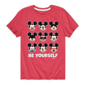 Boys' - Disney - Be Yourself Short Sleeve Graphic T-Shirt - 1 of 4
