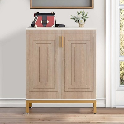 UbMelt 31.49 Inch Shoe Cabinet,Modern 5-Tier Shoe Storage Cabinet with 2 Doors,Freestanding 20 Pairs Entryway Shoe Racks Organizer for Entryway