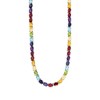 Ross-Simons 42.60 ct. t.w. Multi-Gemstone Tennis Necklace in Sterling Silver - 3 of 4