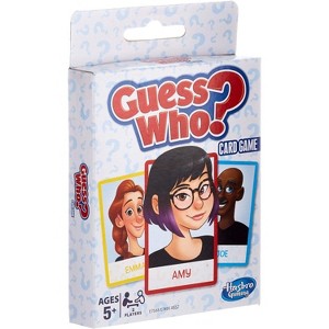 Guess Who? Card Game for Kids, Ages 5 and Up 2 Player Guessing Game - 1 of 4