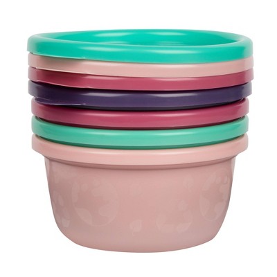 The First Years Greengrown Reusable Toddler Snack Bowls With Lids ...