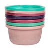 The First Years Greengrown Reusable Toddler Snack Bowls With Lids - Pink -  4pk/8oz : Target