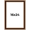 PosterPalooza | Weathered Gold Picture Frame - UV Acrylic, Foam Board Backing, Hanging Hardware - 2 of 4