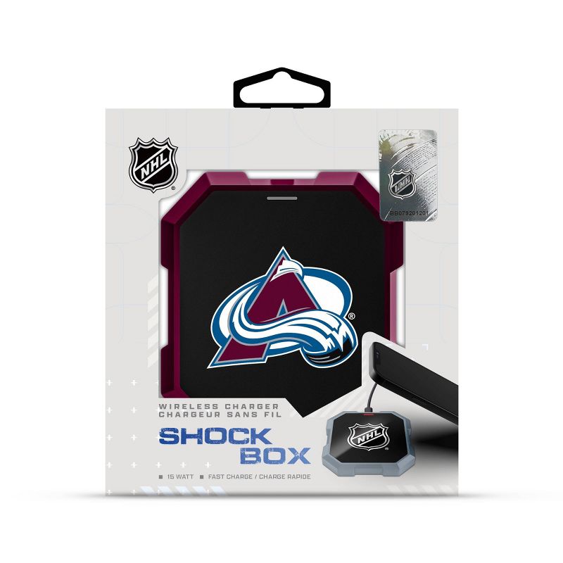 NHL Colorado Avalanche Wireless Charging Pad, 2 of 4