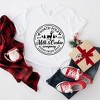 Simply Sage Market Women's North Pole Milk and Cookie Co. Circle Short Sleeve Graphic Tee - 3 of 4